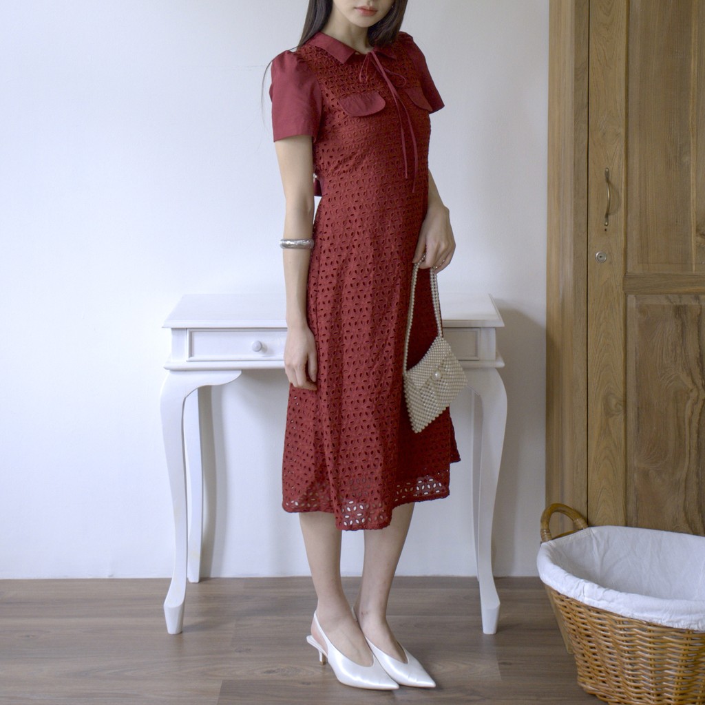 HER APPAREL - IRIS MIDI DRESS