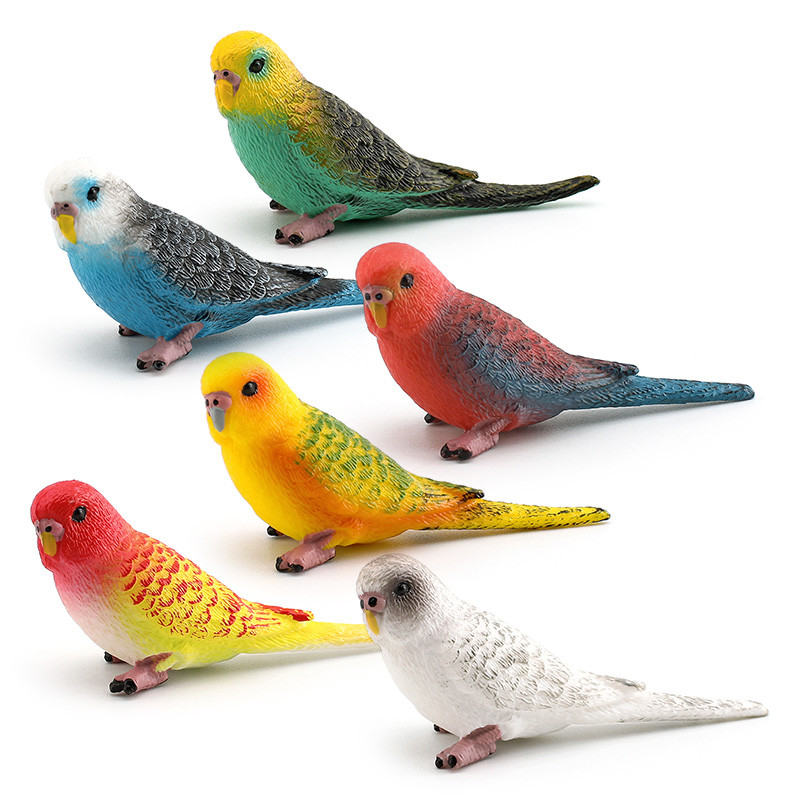 

Simulated bird parrot children's ornament toy