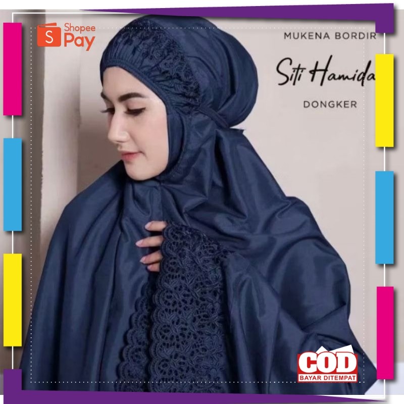 [PREMIUM ORIGINAL] Mukena Dewasa Khodijah Mukenah Khadijah Jumbo Premium Free Tas