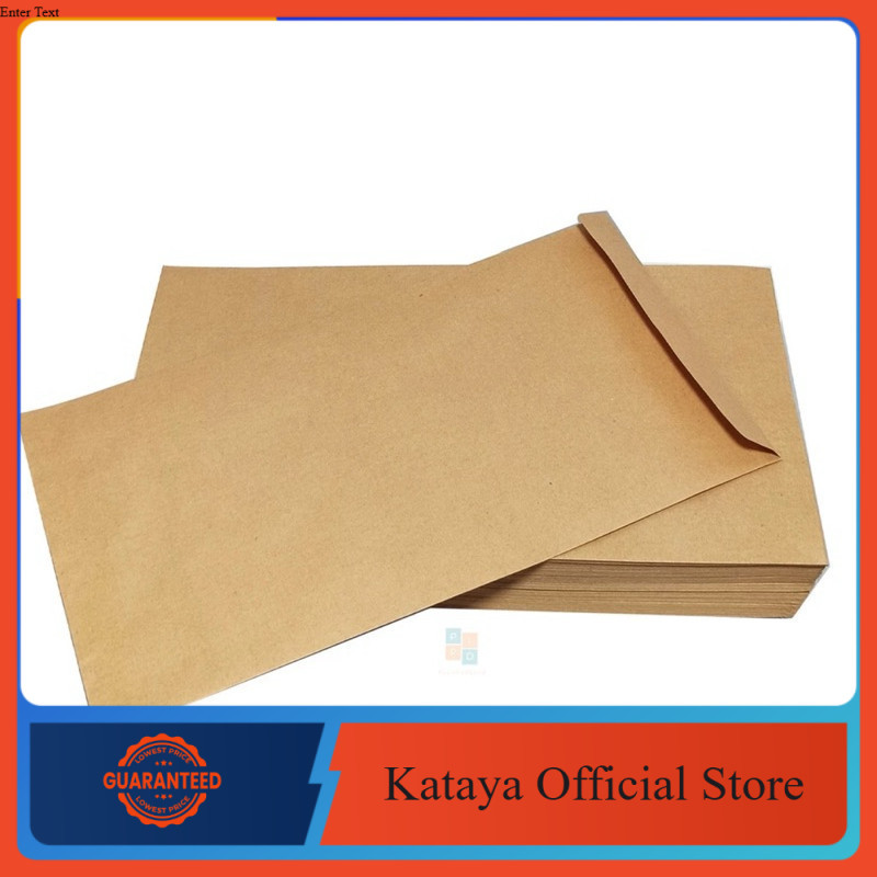 

Amplop Coklat Polos Folio / Amplop Coklat / ISI 100