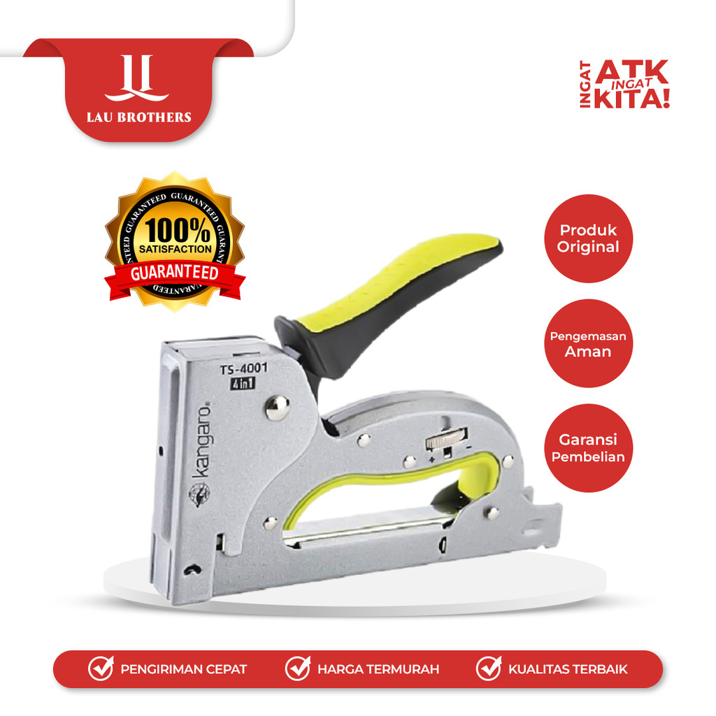 

KANGARO STAPLER TEMBAK/ GUN TRACKER 4 IN 1 TS-4001/Z (1PC)