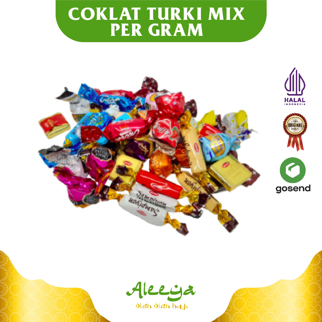 

Coklat Arab Mix Impor cokelat arab turki kiloan enak murah coklat makanan lebaran coklat curah