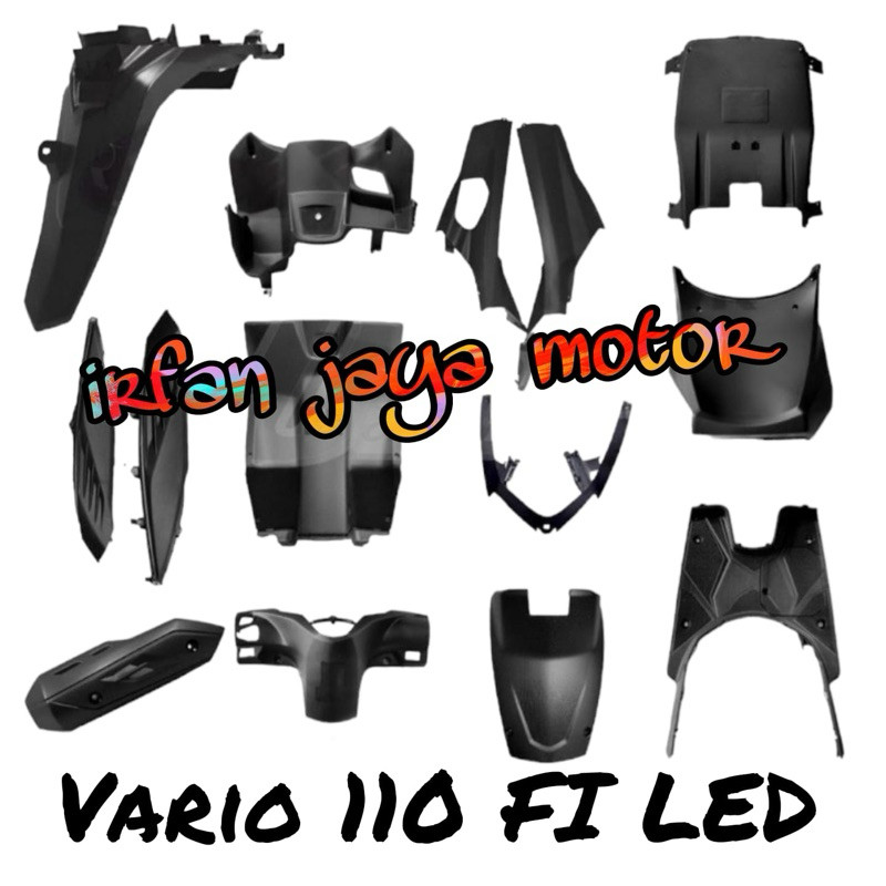 Cover Body Kasar Honda Vario 110 Fi Led Agnes / Satuan/Eceran Body Kasar Vario 110 Led