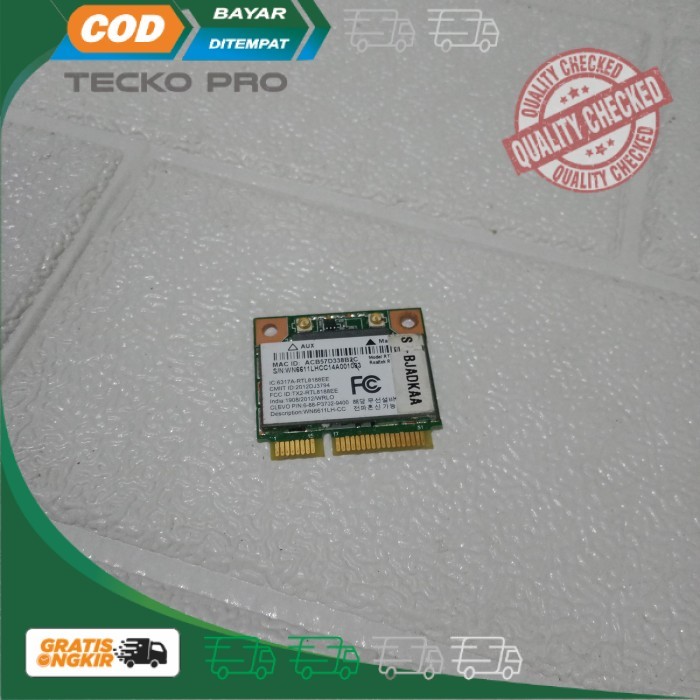 Wificard Wifi Notebook AXIOO Pico CJM W217CU