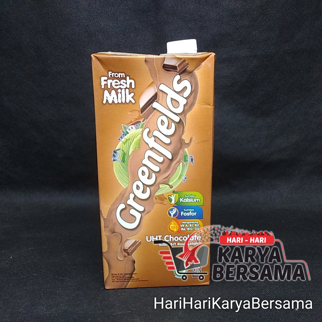 

MINUMAN SUSU CAIR GREEN FIELDS CHOCO MALT MILK UHT 950ML