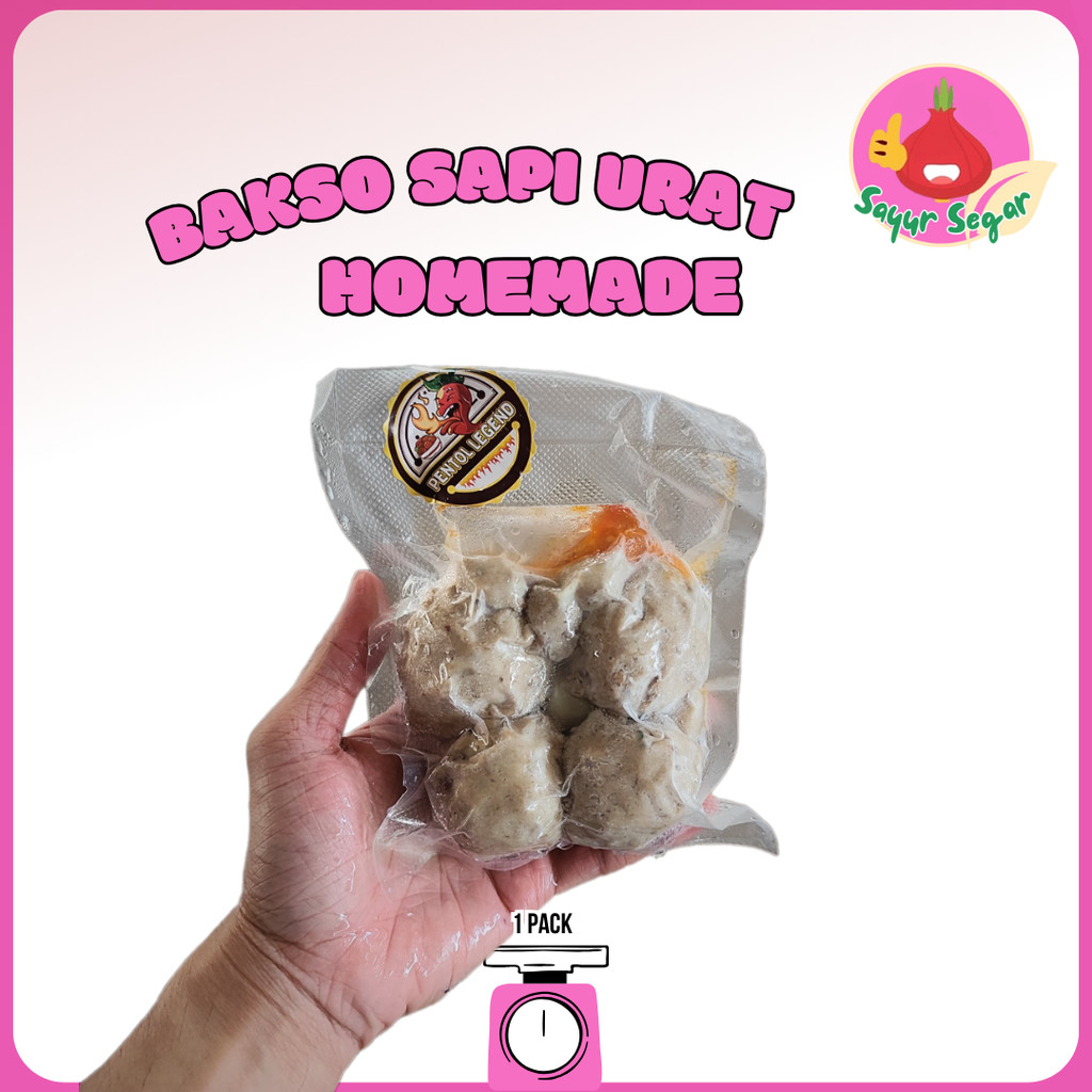 

Sayur Segar - Bakso / Baso Urat 1 Pack Isi 4 / MeatBall