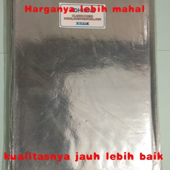 

Nyaman 20 PCS Plastik Press Ijazah, Kartu Keluarga, Akta Lahir Folio Ukuran F4