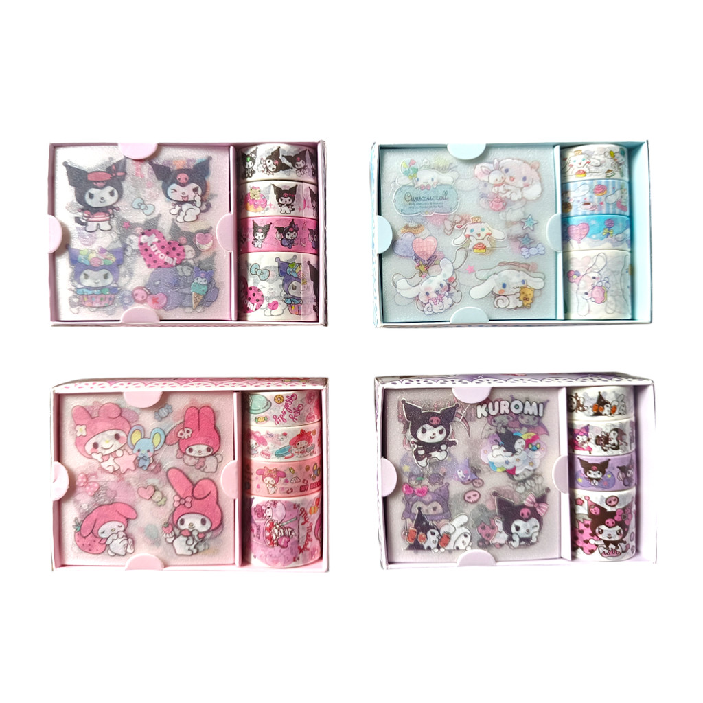 

WASHI TAPE SANRIO / WASHI TAPE LABUBU / WASHI TAPE + STIKER SL08/BB08 (576)