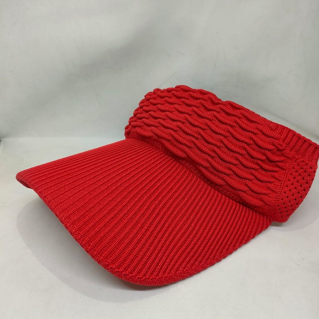 TOPI SENAM GOWES / TOPI GOLF / TOPI VISOR WANITA / TOPI MOTIF ANYAM / TOPI PANTAI/TOPI SENAM WANITA