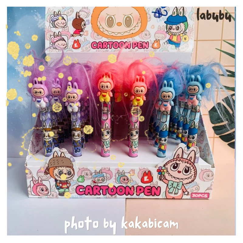 

(Kakabicam) Pen Gel Rambut Labubu Characters