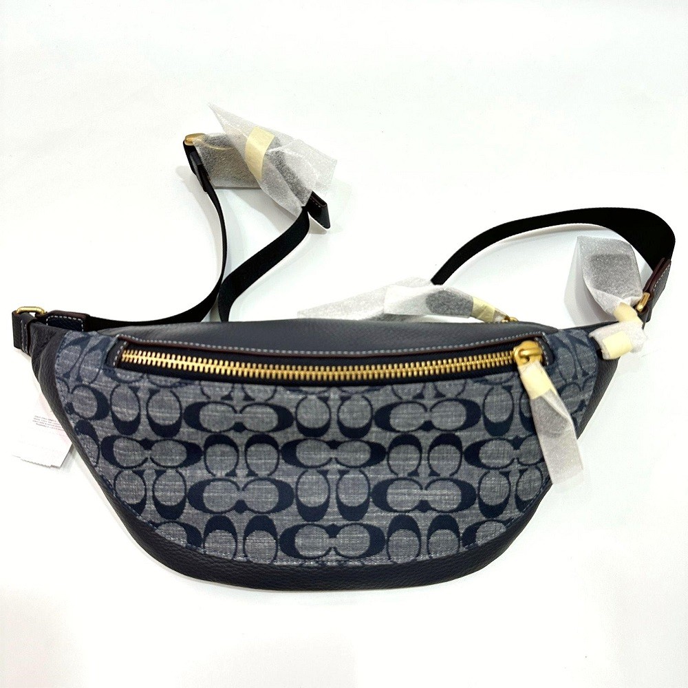 Coach Warren Graham Men's Belt Bag in Signature Denim