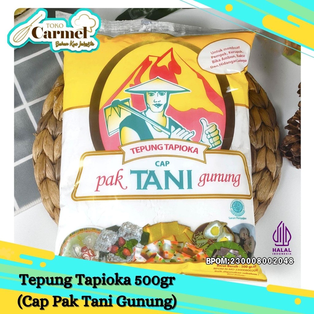 

Tepung Sagu Cap Pak Tani Gunung - 500gr