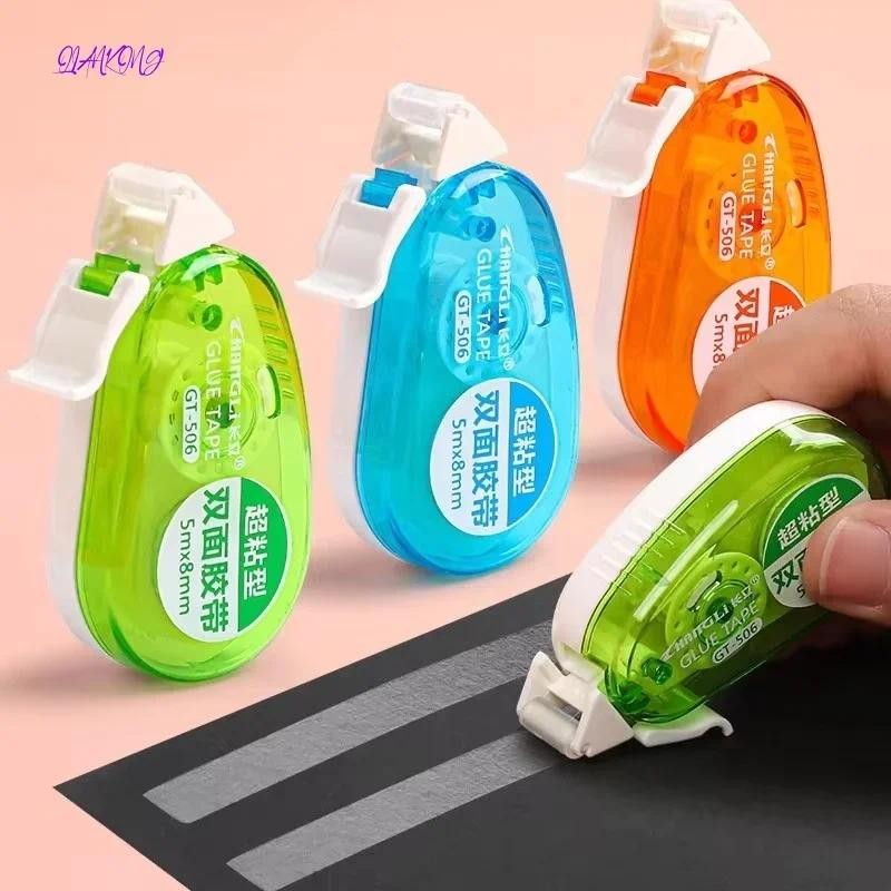 

1Pcs Double-sided Adhesive Tape and Tape Refill for Scrapbooking Decoration Office School Supplies Stationery korean stationery