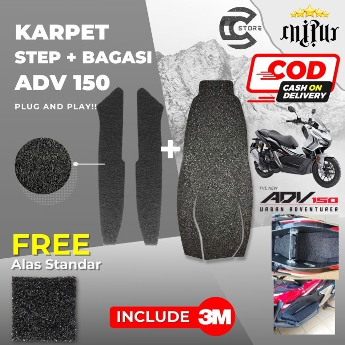 Karpet Bagasi ADV 150 New + Step Floor ADV 150 New / Karpet ADV 150