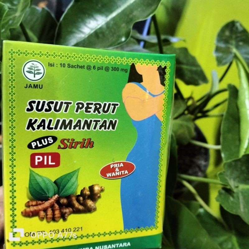 

pil susut perut kalimantan isi 10 sacet LARIS MANIS JAMU HERBAL ALAMI