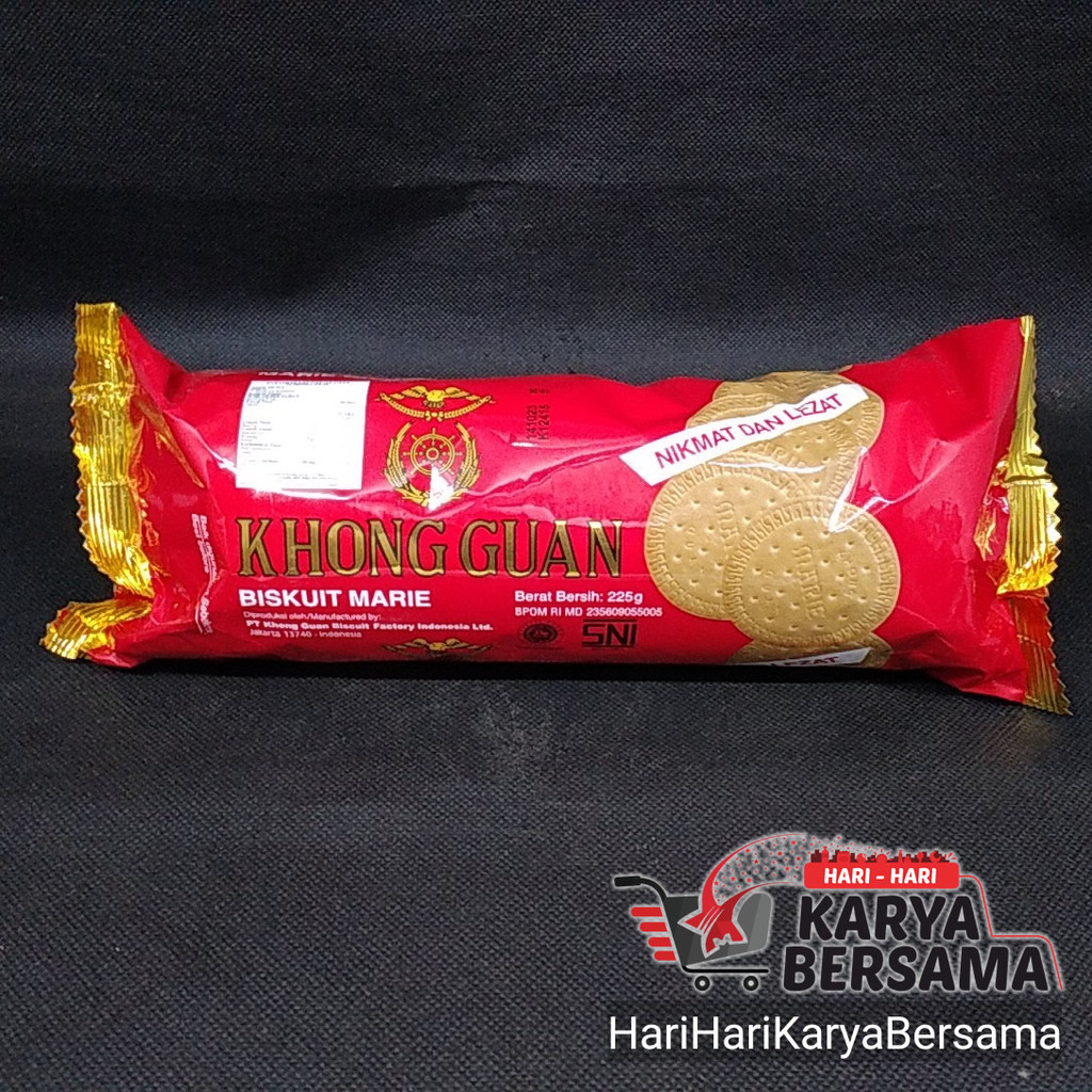 

MAKANAN RINGAN BISKUIT KHONG GUAN MARIE ROLL 225GR