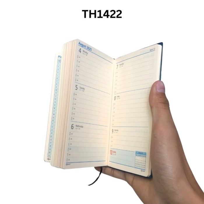 

Buku Agenda Planner Mini Pocket 1422 Pocket Classic 2025 Ukuran A6 TH25 - SHABG