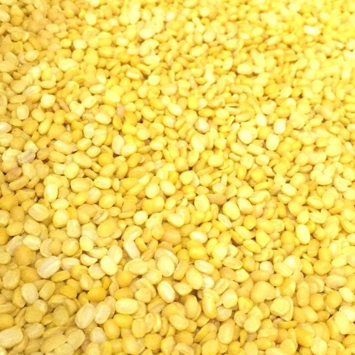 

1 kg hijau kacang hijau kupas super thailand hulled split mung bean
