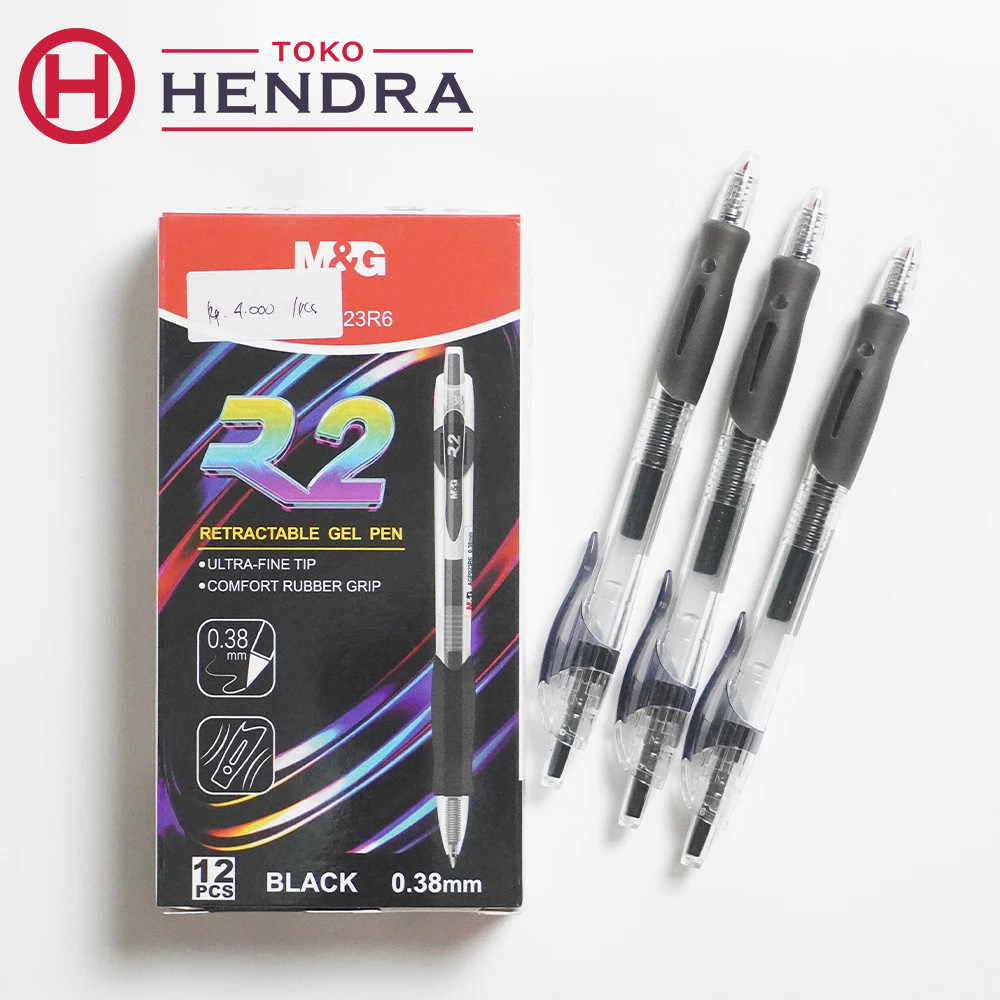 

M&G Retractable Gel Pen AGP023R6 – Pulpen Gel Klik Nyaman dan Praktis