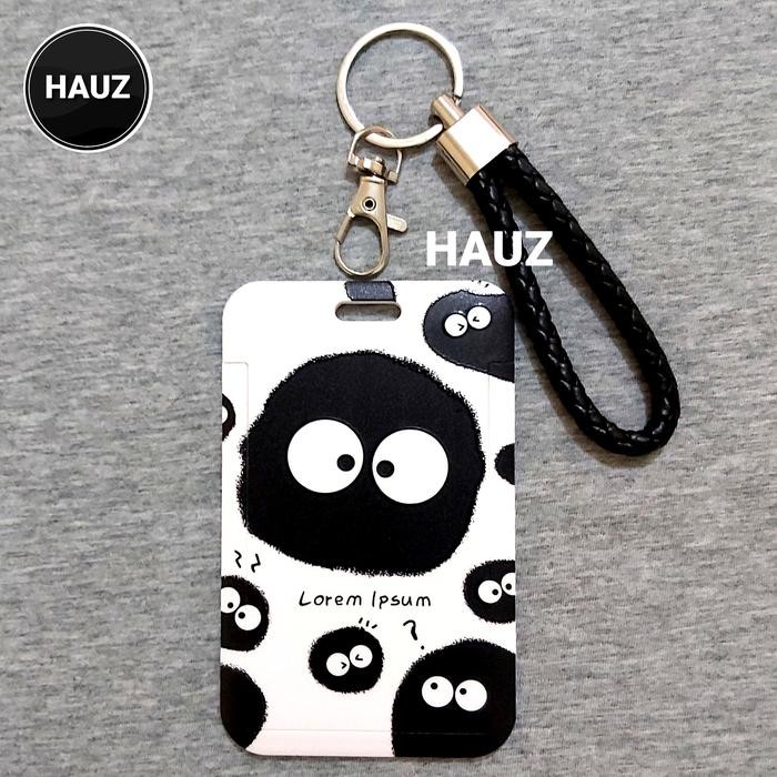 

READY Gantungan Kunci ID ATM Akses Card Holder Cover Kartu Lucu 04