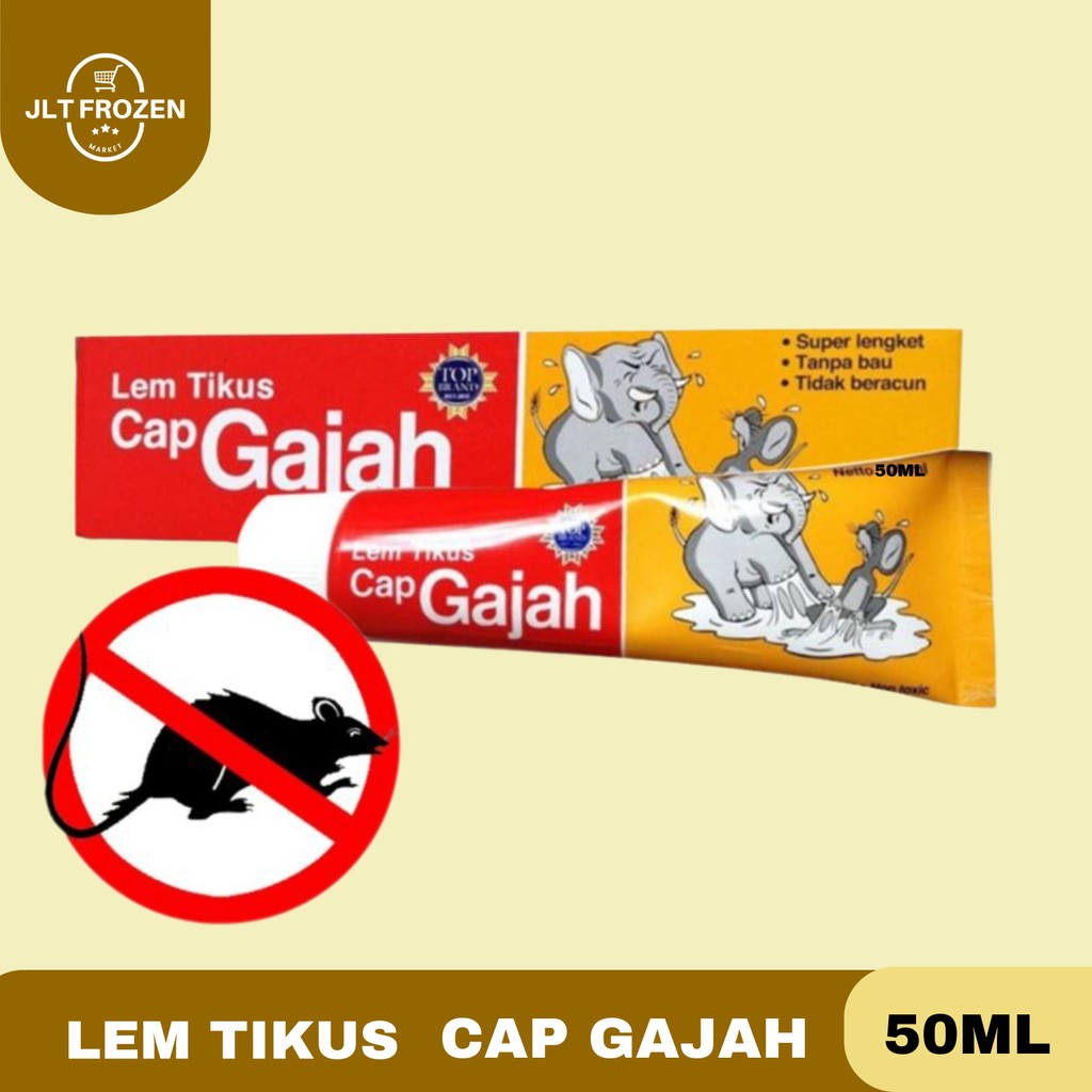 

Lem Tikus Cap Gajah / Lem Tikus Kemasan Tube 50ML