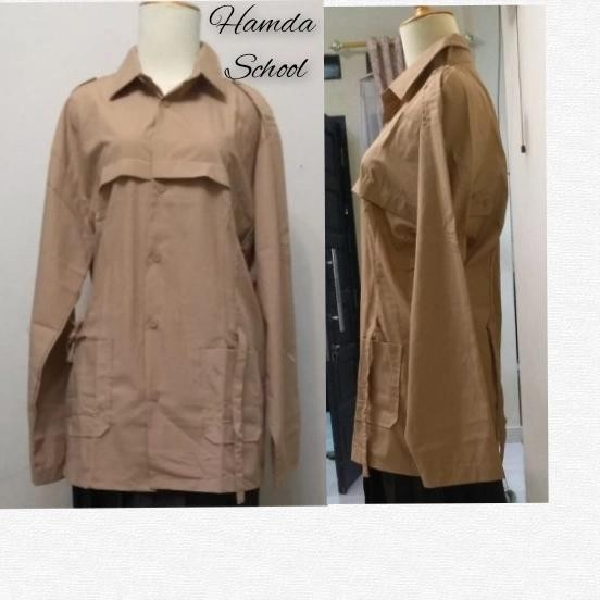 Baju Pramuka Panjang Cewek Untuk Sd/Smp/Sma Seragam Sekolah - 7 8