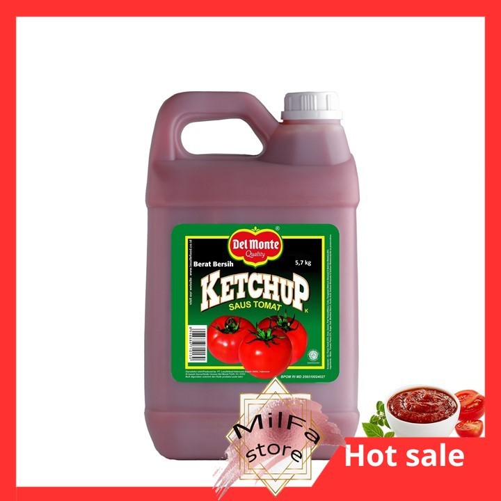 

MF1100 Delmonte Saus Tomat Galon 5700 gr