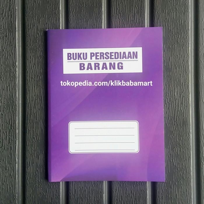 

AHHA BUKU STOK STOCK PERSEDIAAN BARANG INVENTORY GUDANG UKURAN KWARTO