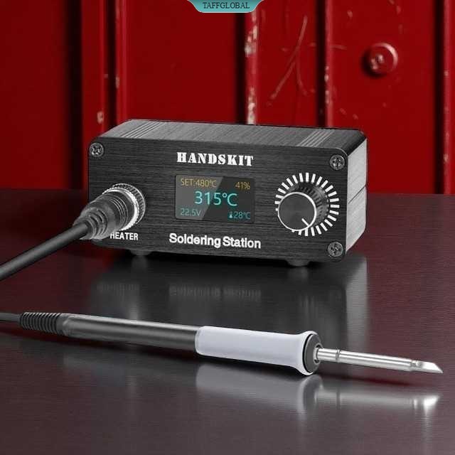Handskit Solder Station Adjustable Temperature Anti-Static OLED 72W - T12D