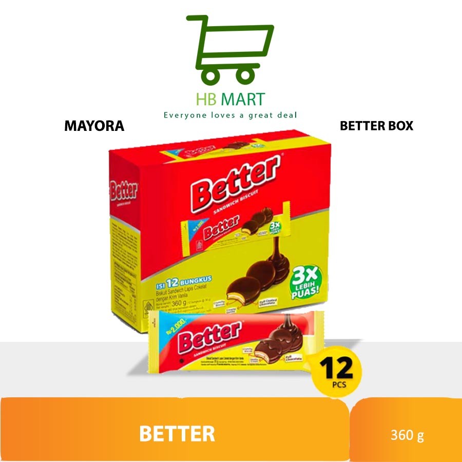 

BETTER BOX 2000 Better box isi 12 pcs