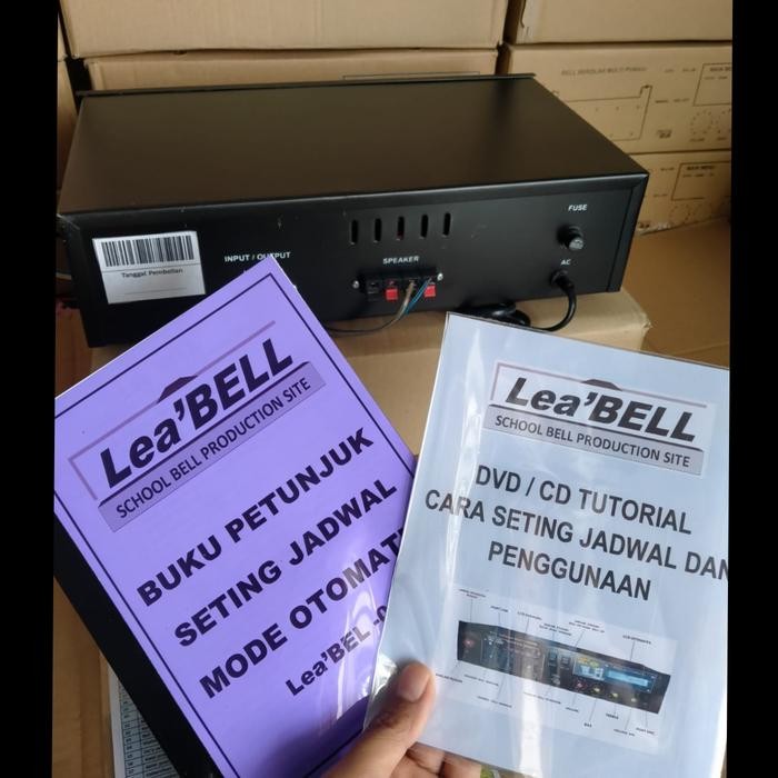 Promo bel sekolah otomatis dengan ampli terlaris