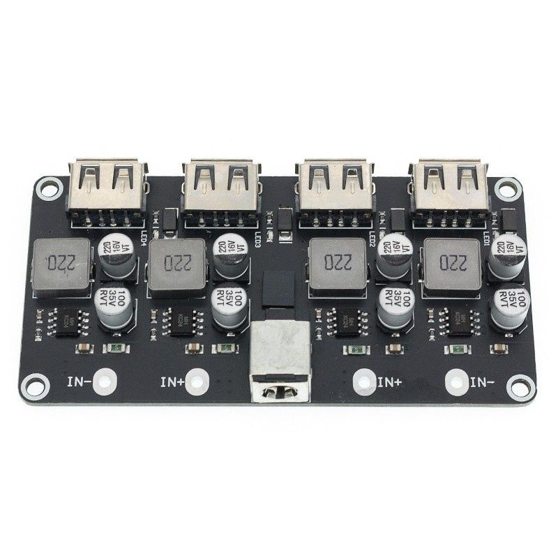 MODULE STEP DOWN FAST CHARGING 4 CHANNEL USB QC 3.0