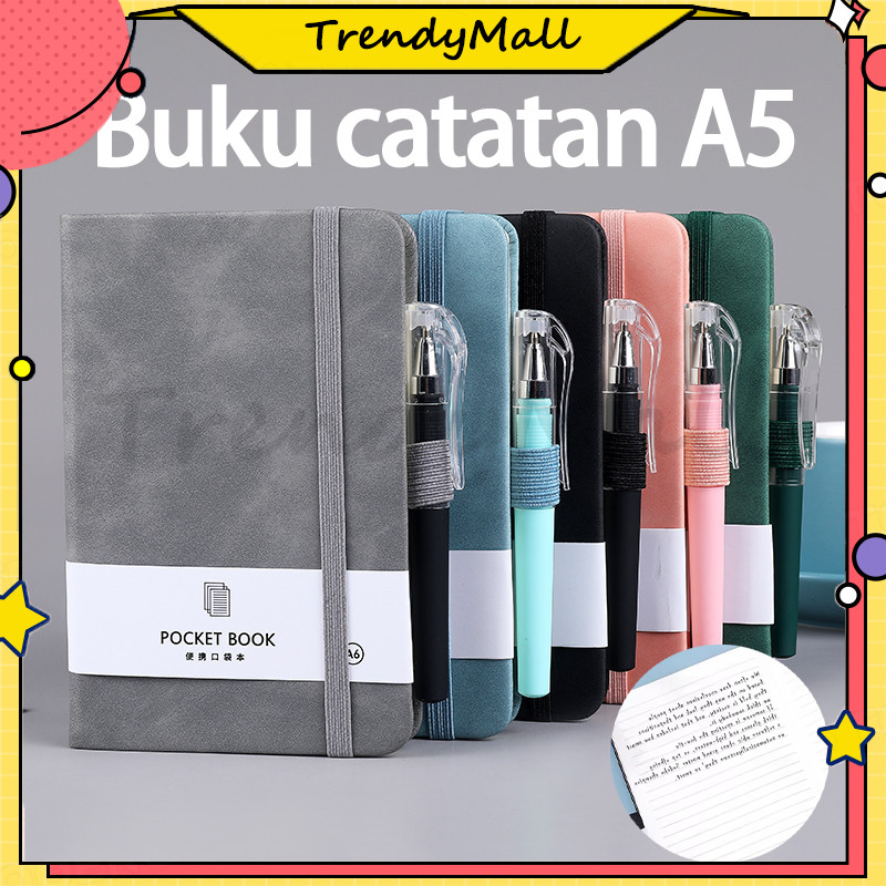 

Notebook A5 Buku catatan aesthetic Buku tulis agenda Bullet Book journal Diary planner multicolor Scrapbook jurnal untuk sekolah kantor pelajar