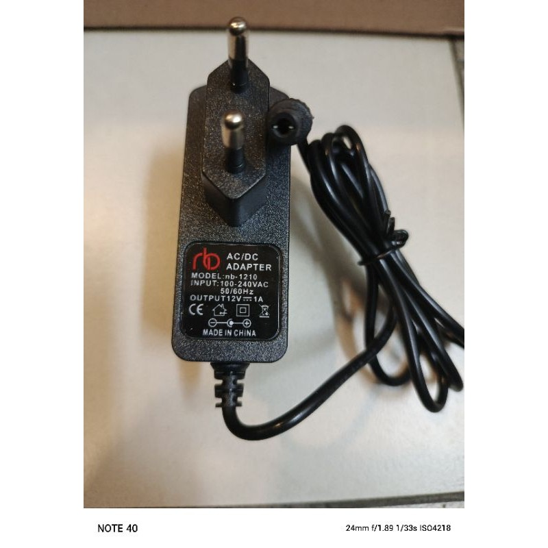 Adaptor CCTV 12V 1A untuk kamera CCTV
