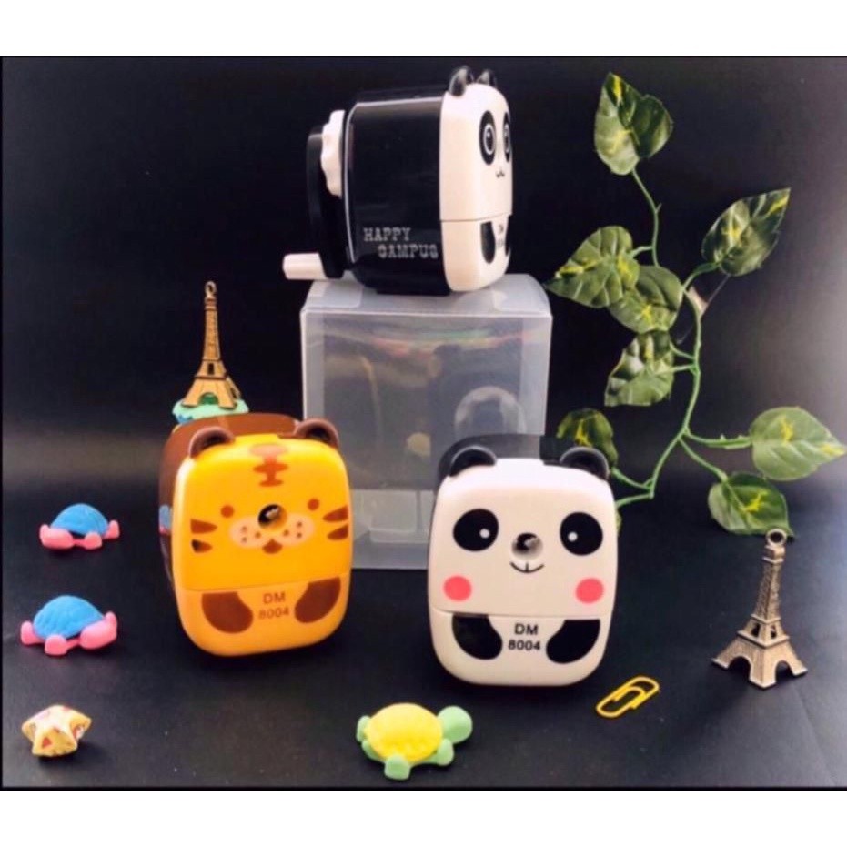 

*AC* RAUTAN MEJA TIGER PANDA / RAUTAN MINI PUTAR / RAUTAN HEWAN LUCU