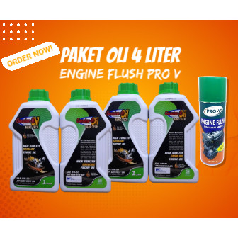 PAKET Genuine Oli Mesin Daihatsu Astra Genuine R Oil NANO TECH SAE 0W-20 API SN Original