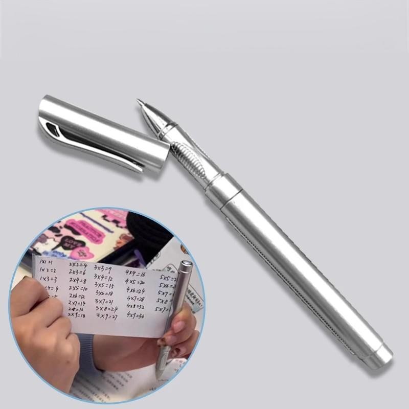 

Stealth Pen, Pena Rahasia, 0.5mm Pena Gel, Pena Kertas Kosong untuk Menulis, Pena Lembar Contekan