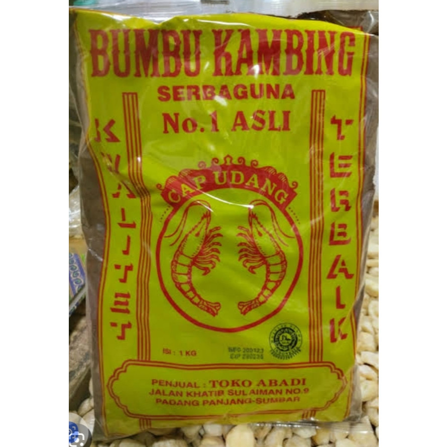 

Bumbu Kambing Cap 2 Udang