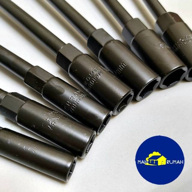 JAMIN MURAH Paket Kecil 7 pcs Kunci Sok Shock Socket T Wrench TEKIRO - 8 9 10 11 12 13 14 mm(BISA LA
