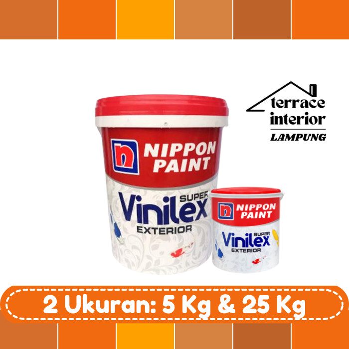 Cat Tembok Vinilex Exterior Orange 25 Kg