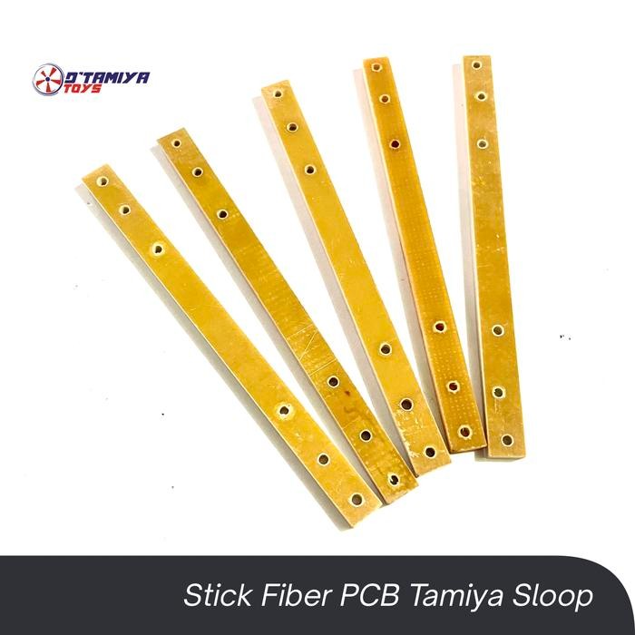 Stick Fiber PCB Tamiya Sloop Tebal 3 mm Tamiya Sloop isi 2 pcs