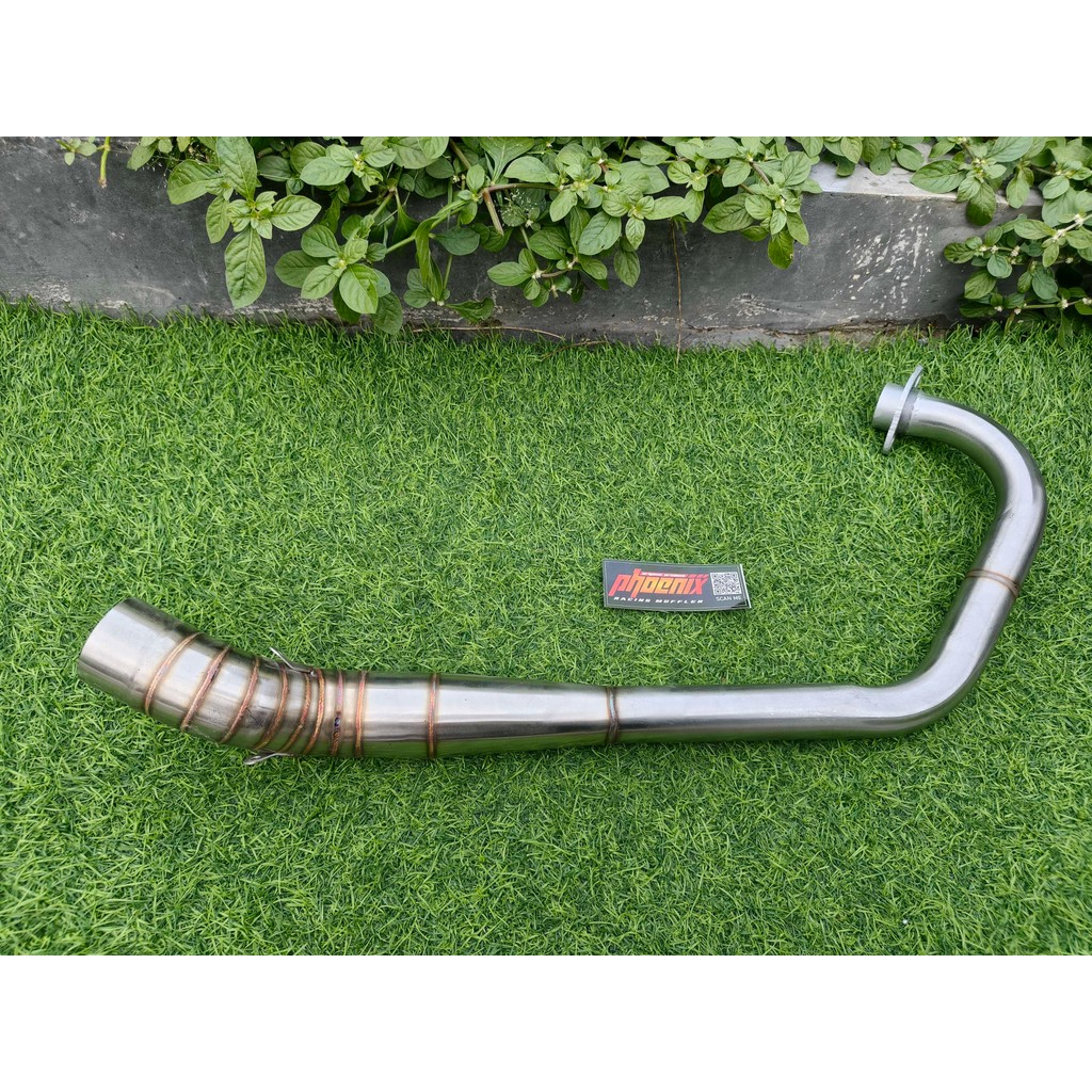 Leher Knalpot Racing Fu Paten leher Tanpa sambungan Leheran Fu porting 147cc- 230cc