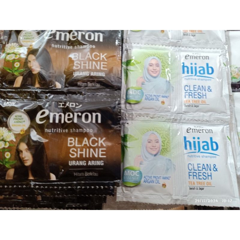 

Emeron Shampo sachet 12 sct x 10 ml