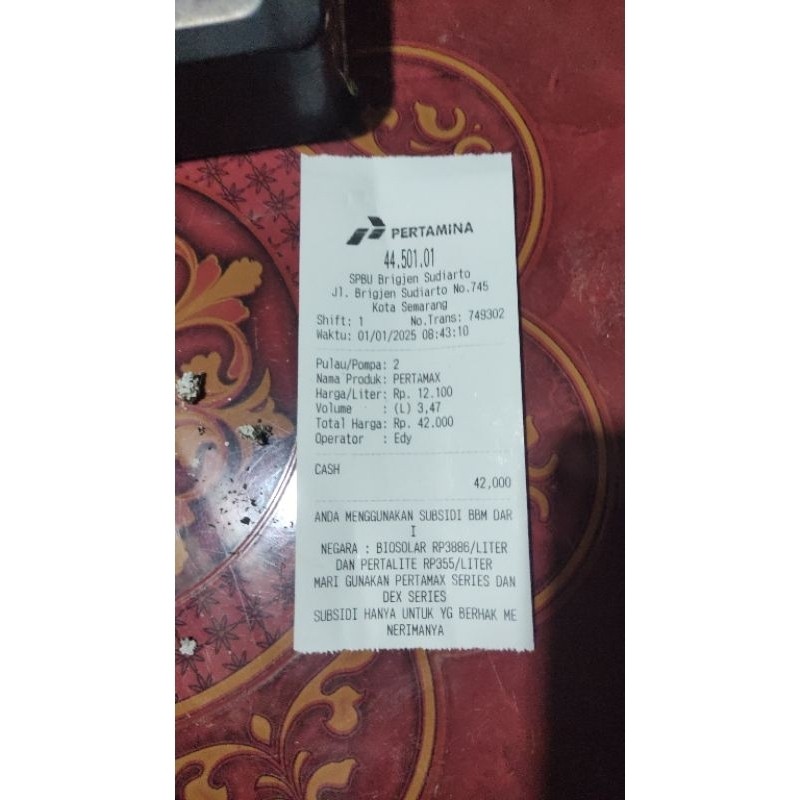 APK Aplikasi Android cetak struk SPBU Pertamina versi terbaru auto form liter rupiah