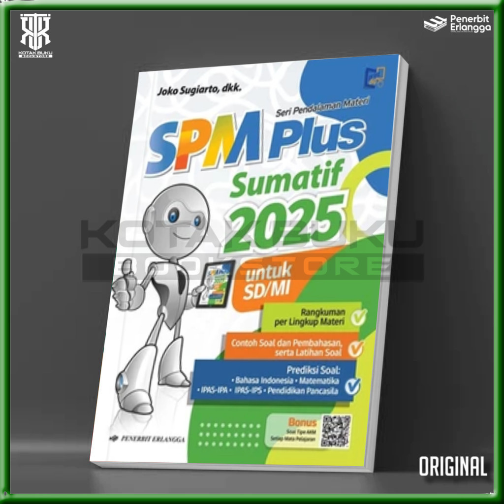 ( ERLANGGA ) Buku SPM Plus Sumatif 2025 SD/MI / SPM Plus 2025