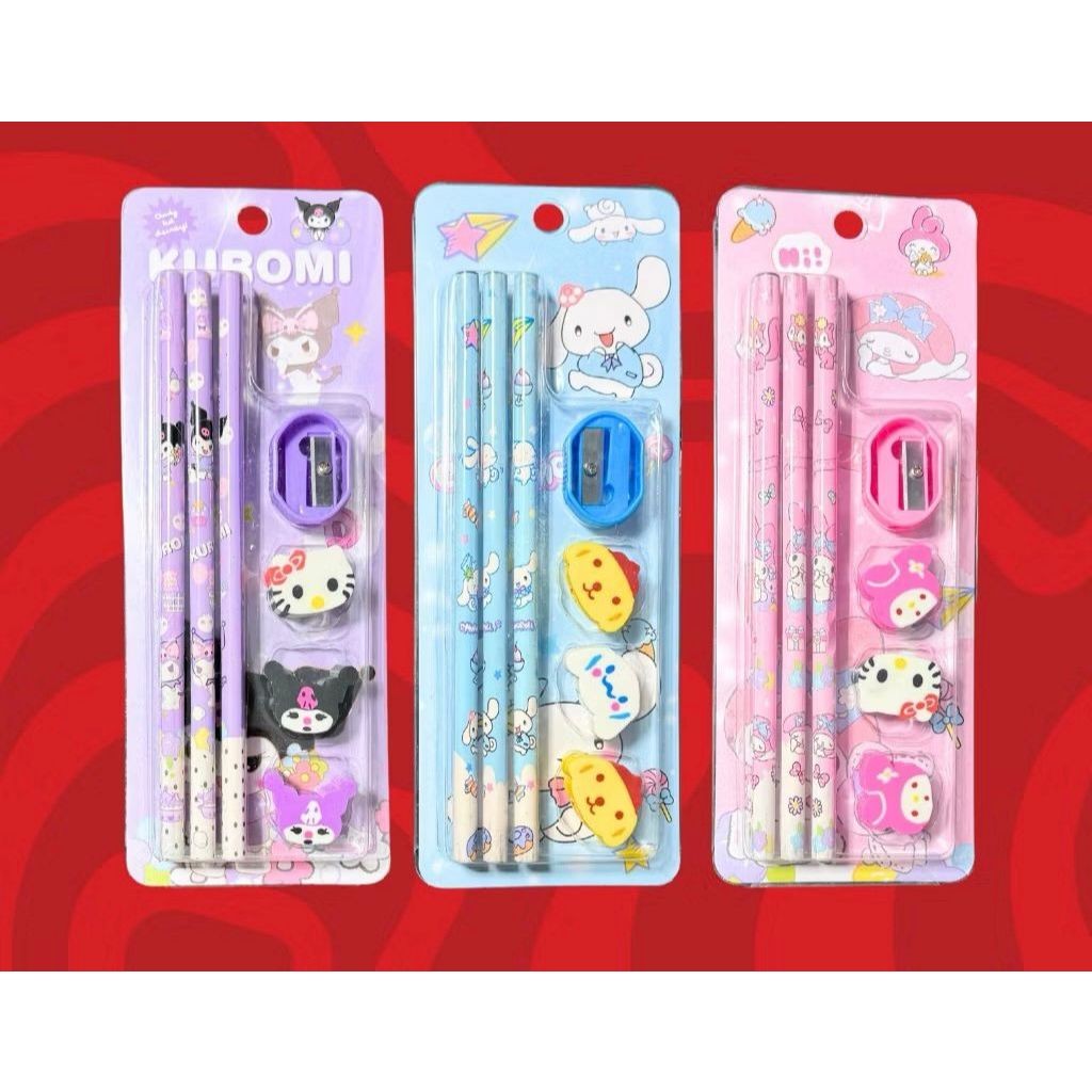 

Stydy Set 1006 / Perlengkapan Sekolah / ATK