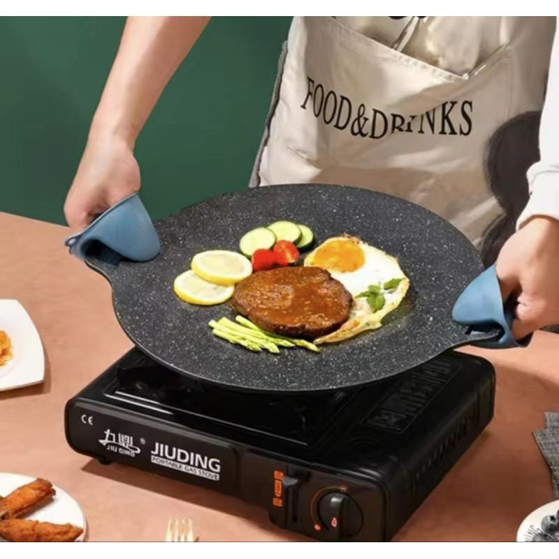 Wajan GSF Konduksi Alat Panggang BBQ Barbeque Multiguna Grill Pan Anti Lengket