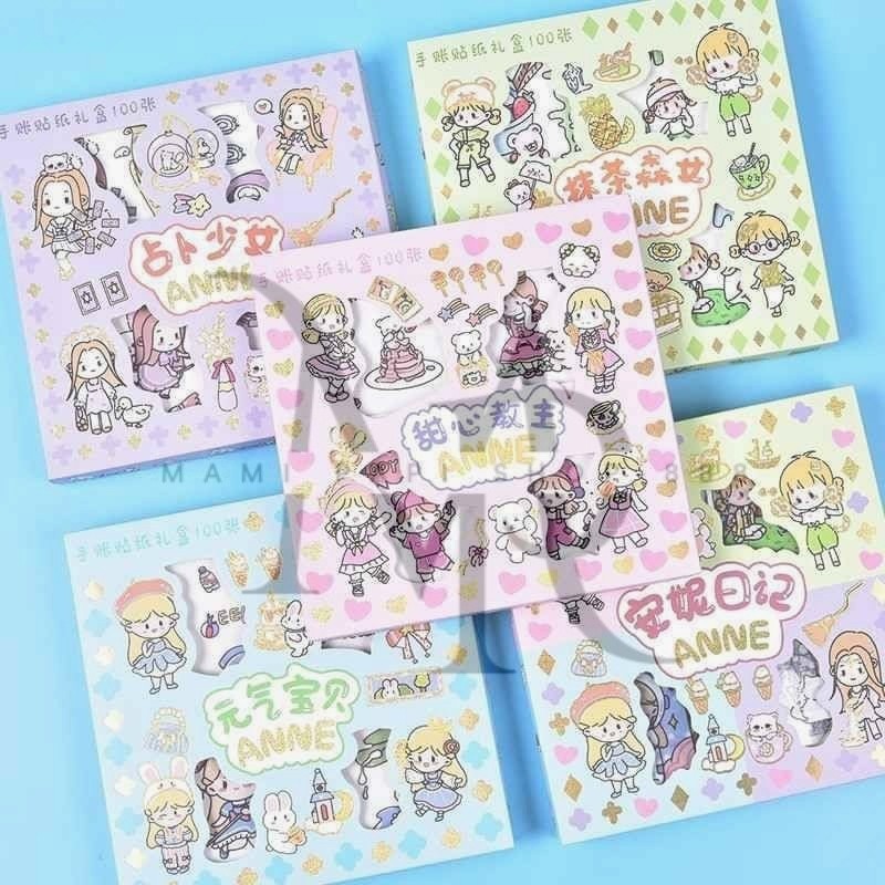 

Stiker Anak isi 100 Lembar Sticker 2D Viral BERKUALITAS