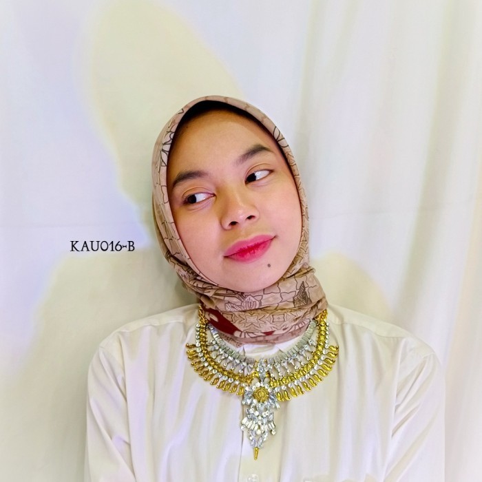 Etnik Gypsy Nepal Silver Kalung Bohemian Premium Kau016A