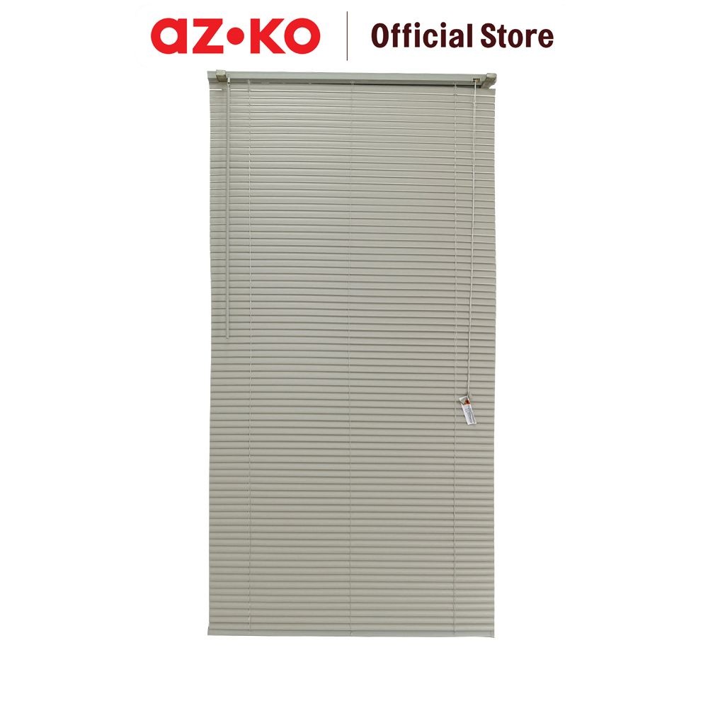 AZKO Forhom 90x180 cm Venetian Blind - Abu-Abu Cloudy Tirai Penutup Kerai Hordeng Venetian Penghalau